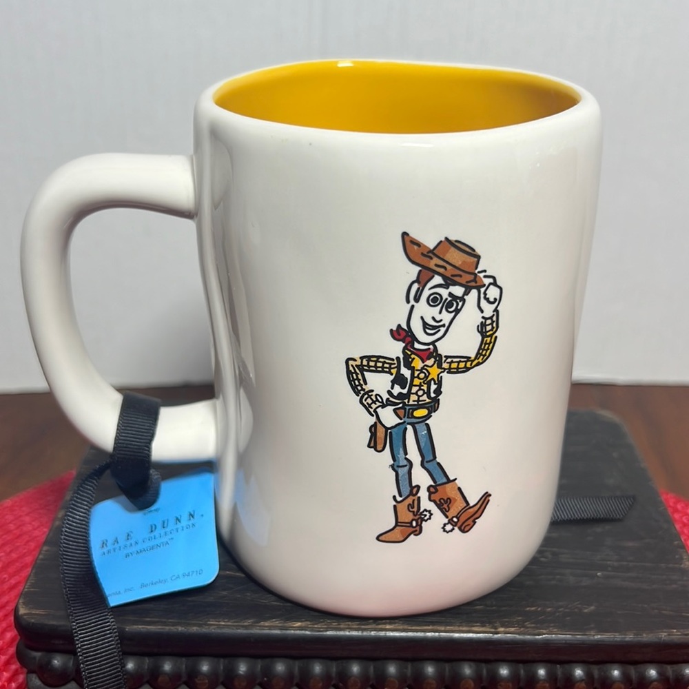 Rae Dunn Disney Pixar woody “howdy” mug